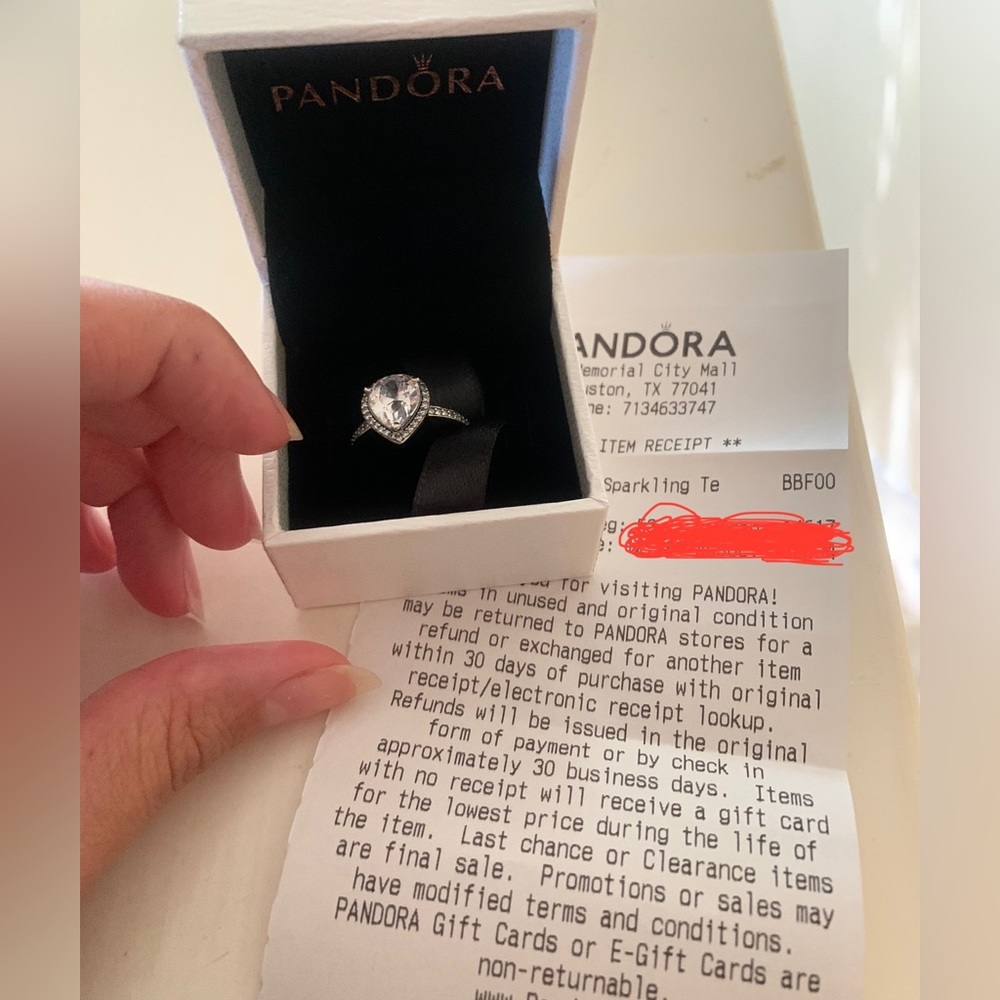 COPY - 2 Pandora rings (size 7.0 & 7.5)